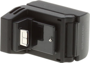 Olympus' VF-2 external shoe-mount EVF. Copyright © 2009, Imaging Resource. All rights reserved.