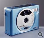 Agfa's ePhoto Smile Digital Camera, front quarter view.  Courtesy of Agfa Corp. - click for a bigger picture!