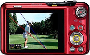 Casio's EXILIM EX-FC160S digital camera. Photo provided by Casio Computer Co. Ltd.