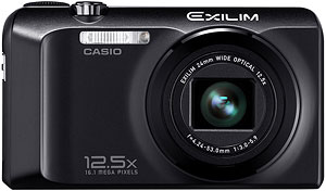 Casio's EXILIM EX-H30 digital camera. Photo provided by Casio America Inc. Click for a bigger picture!