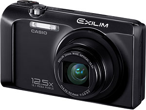 Casio's EXILIM EX-H30 digital camera. Photo provided by Casio America Inc. Click for a bigger picture!