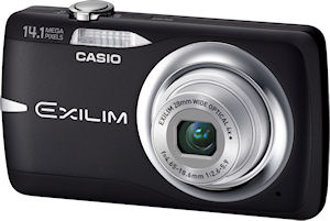 Casio's EXILIM Zoom EX-Z550 digital camera. Photo provided by Casio America Inc. Click for a bigger picture!