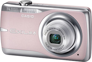 Casio's EXILIM Zoom EX-Z550 digital camera. Photo provided by Casio America Inc. Click for a bigger picture!
