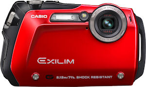 Casio's EXILIM G EX-G1 digital camera. Photo provided by Casio America Inc. Click for a bigger picture!