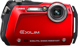 Casio's EXILIM G EX-G1 digital camera. Photo provided by Casio America Inc. Click for a bigger picture!