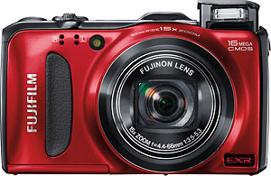 Fujifilm's FinePix F600EXR digital camera. Photo provided by Fujifilm North America Corp. Click for a bigger picture!