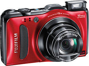 Fujifilm's FinePix F600EXR digital camera. Photo provided by Fujifilm North America Corp. Click for a bigger picture!