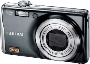 Fujifilm's FinePix F70EXR digital camera. Photo provided by Fujifilm USA Inc. Click for a bigger picture!