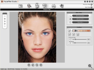 Reallusion's FaceFilter Studio 2. Copyright (c) 2007, The Imaging Resource. All rights reserved.