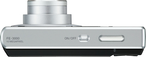 Olympus' FE-3000 digital camera. Photo provided by Olympus Imaging America Inc. Click for a bigger picture!