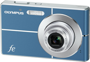Olympus' FE-3000 digital camera. Photo provided by Olympus Imaging America Inc. Click for a bigger picture!