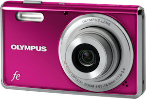 Olympus' FE-4000 digital camera. Photo provided by Olympus Imaging America Inc. Click for a bigger picture!