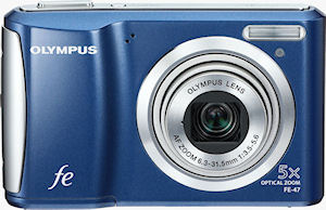 Olympus' FE-47 digital camera. Photo provided by Olympus Imaging America Inc. Click for a bigger picture!