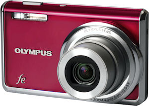 Olympus' FE-5020 digital camera. Photo provided by Olympus Imaging America Inc. Click for a bigger picture!