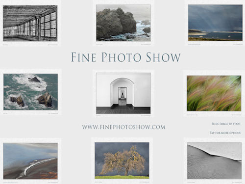 The finePhotoShow app in use. Photo provided by Digital Outback Photo. Click for a bigger picture!