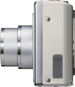 Fujifilm's FinePix F11 Zoom digital camera. Courtesy of Fujifilm, with modifications by Michael R. Tomkins. Click for a bigger picture!