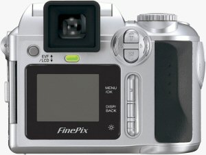 Fujifilm's FinePix S3100 digital camera. Courtesy of Fujifilm, with modifications by Michael R. Tomkins. Click for a bigger picture!