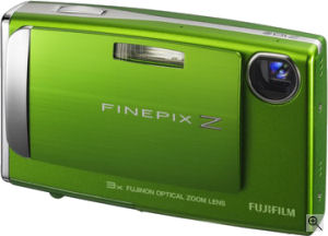 Fujifilm's FinePix Z10fd digital camera. Courtesy of Fujifilm, with modifications by Michael R. Tomkins. Click for a bigger picture!