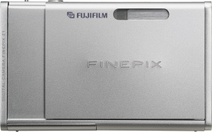 Fujifilm's FinePix Z1 digital camera. Courtesy of Fujifilm, with modifications by Michael R. Tomkins. Click for a bigger picture!