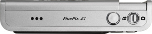 Fujifilm's FinePix Z1 digital camera. Courtesy of Fujifilm, with modifications by Michael R. Tomkins. Click for a bigger picture!
