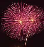 Amana Fireworks, copyright (c) 1999, 2000 Michael R. Tomkins.  All rights reserved. Click for a bigger picture!