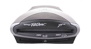 Iomega's FotoShow Digital Image Center, front view. Courtesy of Iomega Corp.