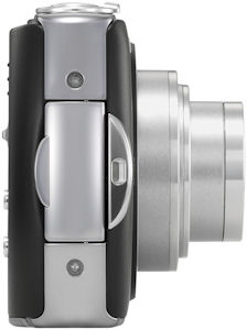 Panasonic's Lumix DMC-FX75 digital camera. Photo provided by Panasonic Consumer Electronics Co. Click for a bigger picture!