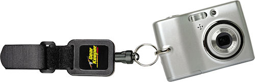 The Gear Keeper Camera Retractor. Photo provided by Hammerhead Industries Inc. Click for a bigger picture!