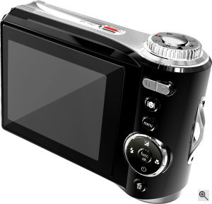 General Imaging's General Electric A730 digital camera. Courtesy of General Imaging, with modifications by Michael R. Tomkins. Click for a bigger picture!