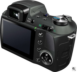 General Imaging's General Electric X1 digital camera. Courtesy of General Imaging, with modifications by Michael R. Tomkins. Click for a bigger picture!