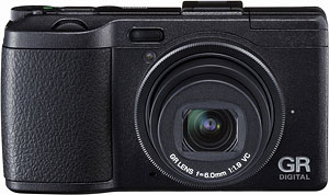Ricoh's GR Digital IV digital camera. Photo provided by Ricoh Co. Ltd. Click for a bigger picture!