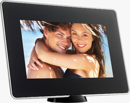 The GiiNii GW-ADWM Magic portable Wi-Fi tablet digital picture frame. Photo provided by GiiNii International. Click for a bigger picture!