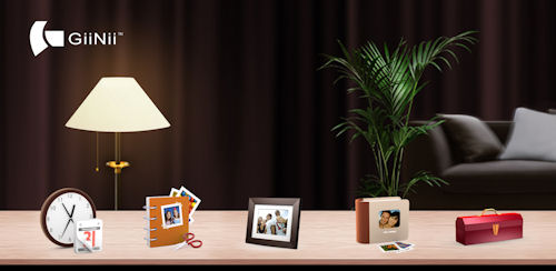 Another example of the GiiNii GW-ADWM Magic frame's user interface. Screenshot provided by GiiNii International. Click for a bigger picture!