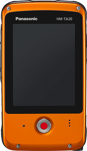 The Panasonic HM-TA20 HD Mobile Camera. Photo provided by Panasonic Marketing Europe GmbH. Click for a bigger picture!