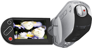 Samsung HMX-R10 digital camcorder. Photo provided by Samsung Electronics America Inc. Click for a bigger picture!