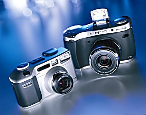 Hewlett Packard C-618 and C-912 Digital Cameras - click for a bigger picture!
