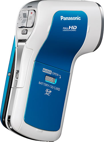 The Panasonic HX-WA10 Full-HD Camcorder. Photo provided by Panasonic Marketing Europe GmbH. Click for a bigger picture!