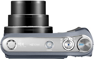 Samsung HZ10W digital camera. Photo provided by Samsung Electronics America Inc. Click for a bigger picture!