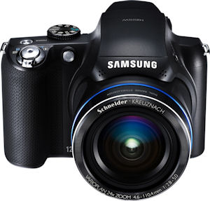 Samsung's HZ25W digital camera. Photo provided by Samsung Electronics America Inc. Click for a bigger picture!