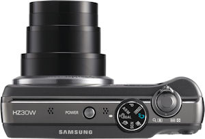Samsung's HZ30W digital camera. Photo provided by Samsung Electronics America Inc. Click for a bigger picture!