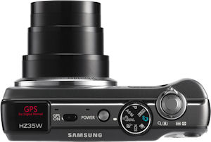 Samsung's HZ35W digital camera. Photo provided by Samsung Electronics America Inc. Click for a bigger picture!