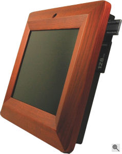 Digital Foci's Image Moments IMT-080 LCD picture frame. Courtesy of Digital Foci, with modifications by Michael R. Tomkins. Click for a bigger picture!
