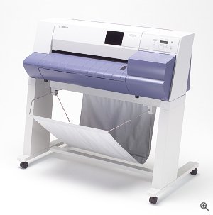 The Canon imagePROGRAF W7250 printer. Courtesy of Canon U.S.A. Inc., with modifications by Michael R. Tomkins. Click for a bigger picture!