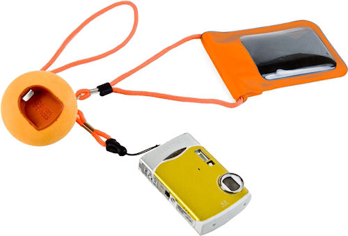 The Jellyfish Floating Waterproof Accessory Kit. Photo provided by Delkin Devices Inc. Click for a bigger picture!