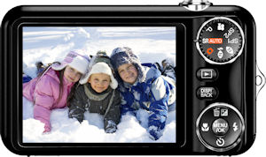 Fujifilm's FinePix JX280 digital camera. Photo provided by Fujifilm North America Corp. Click for a bigger picture!