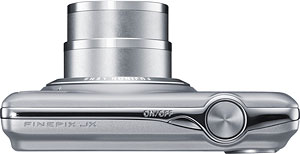 Fujifilm's FinePix JX370 digital camera. Photo provided by Fujifilm UK Ltd. Click for a bigger picture!