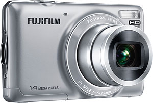 Fujifilm's FinePix JX370 digital camera. Photo provided by Fujifilm UK Ltd. Click for a bigger picture!