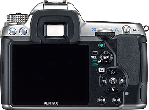 The Pentax K-5 Limited Silver. Photo provided by Pentax Imaging Co. Click here for a bigger picture!