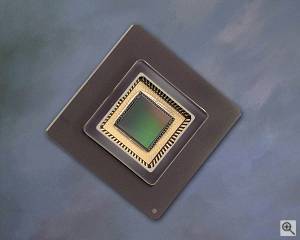 Kodak's KAI-1020 CCD sensor. Courtesy of Eastman Kodak Co. - click for a bigger picture!