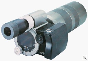 Kowa's TD-1 Super Telephoto Zoom digital camera / spotting scope. Courtesy of Kowa, with modifications by Michael R. Tomkins. Click for a bigger picture!